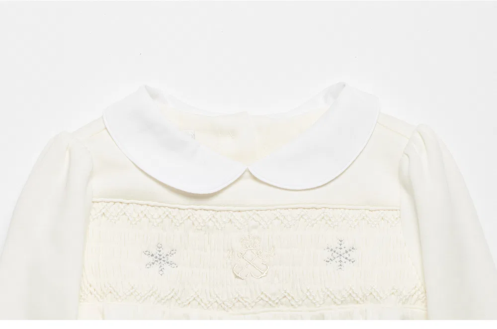 Детский комбинезон из органического хлопка Interlock белого цвета от Polo Ralph Lauren Children — фото 4