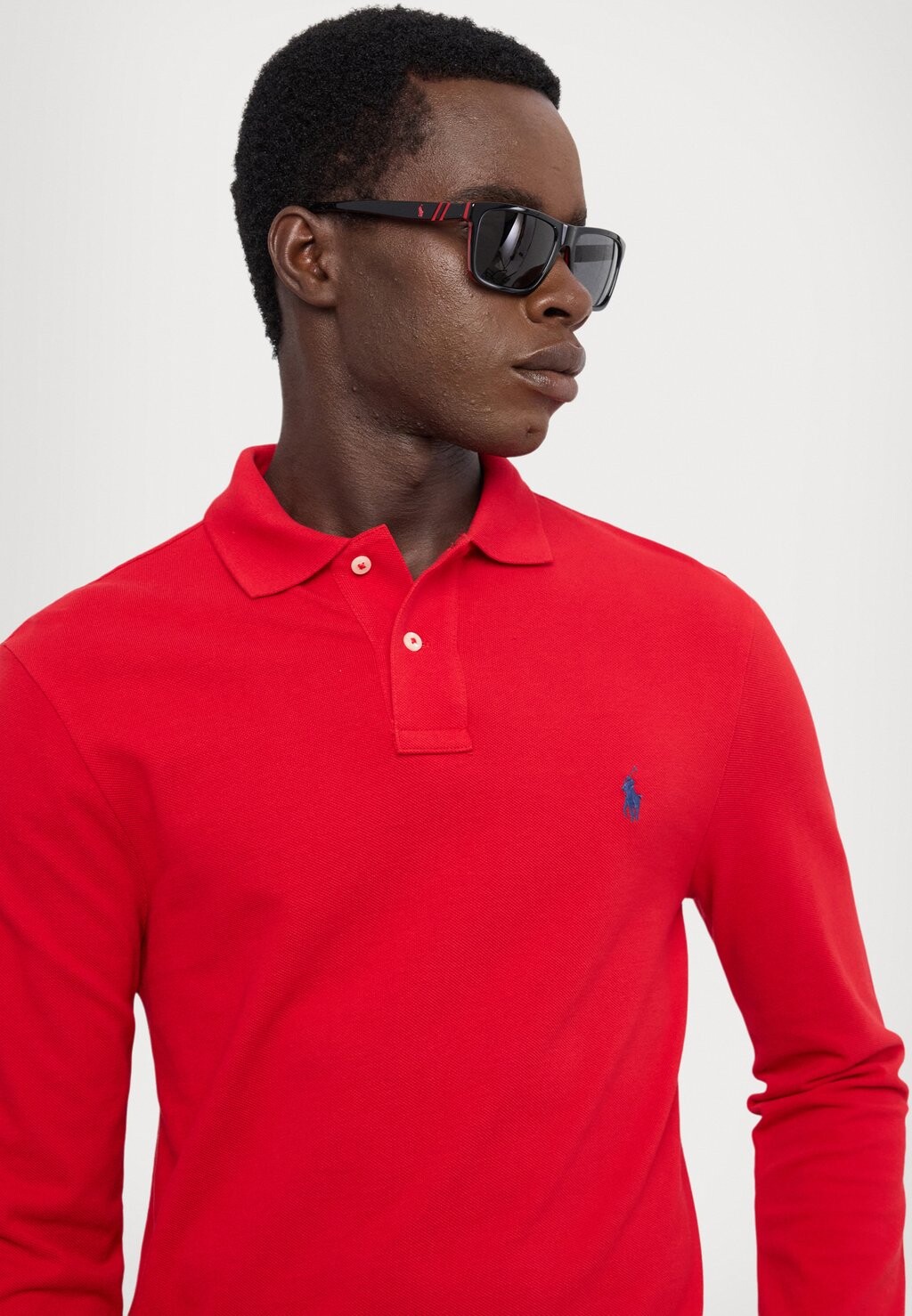 

Топ с длинными рукавами Polo Ralph Lauren, красный