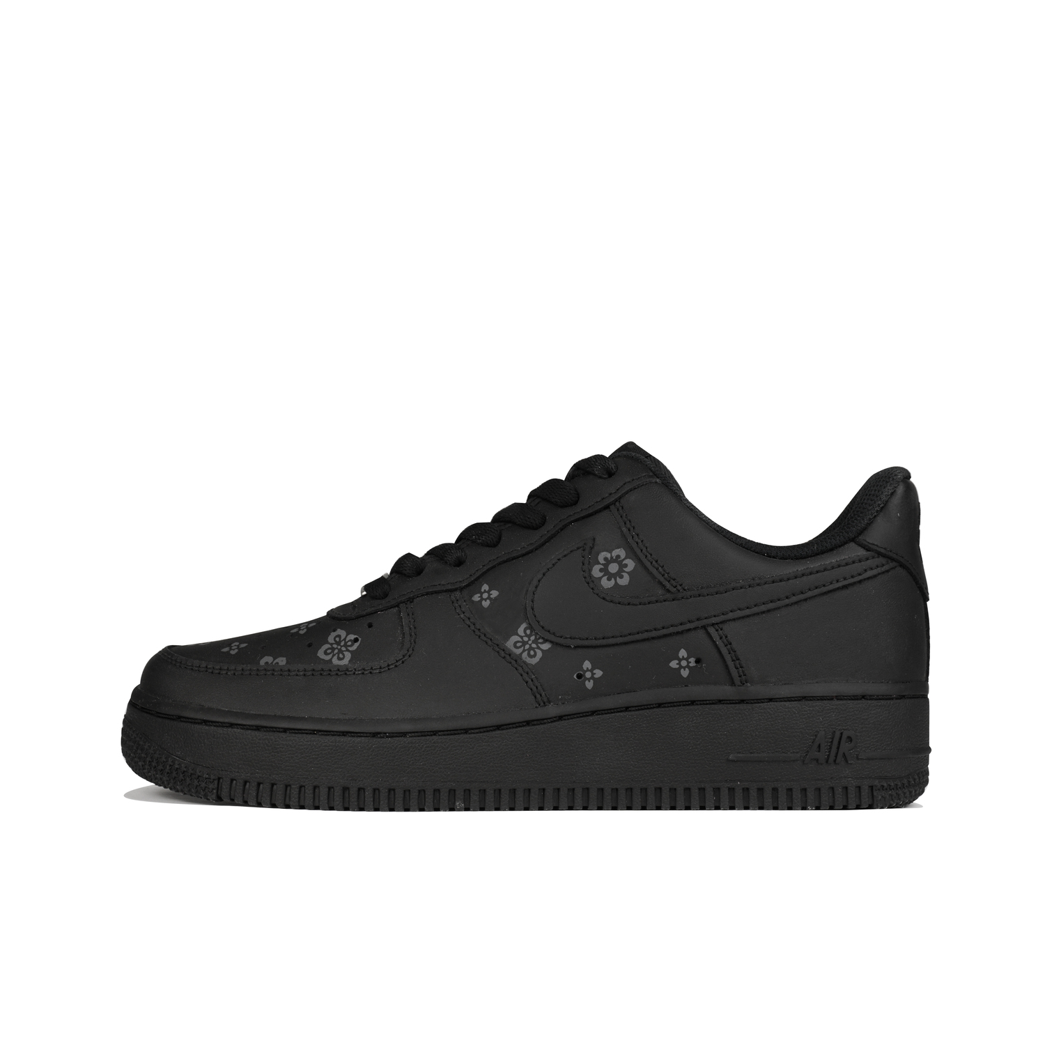 

Кроссовки Nike Air Force 1 Low Top Skateboard Men's Black Silver