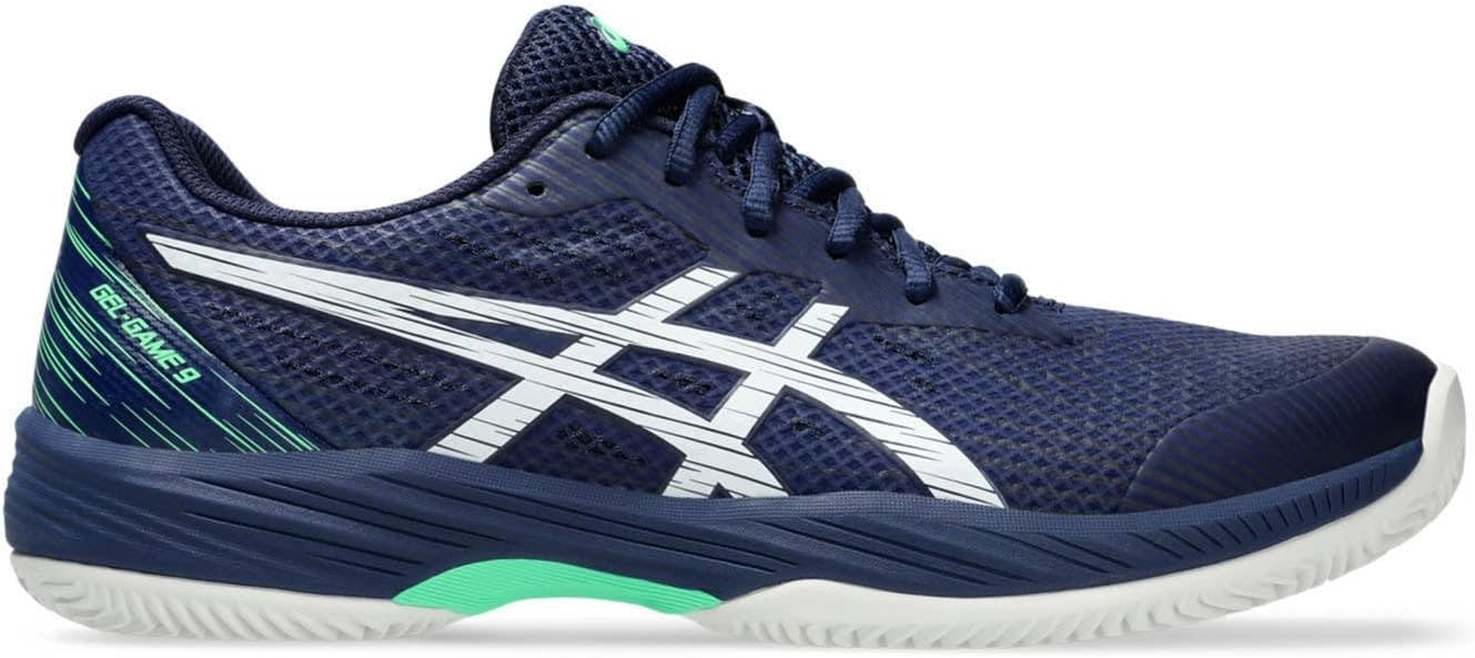 

Мужские теннисные кроссовки ASICS Gel-Game 9 для пинг-понга, белый/синий