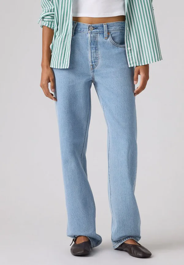 501 легкие джинсы прямого кроя 90-х годов Levi'S, Stone Today Mid