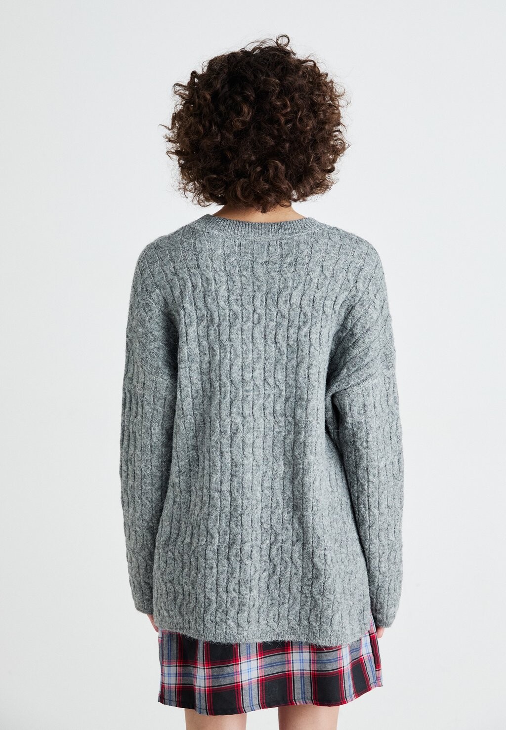 

Джемпер VMELYA ONECK LONG PULLOVER Vero Moda, серый