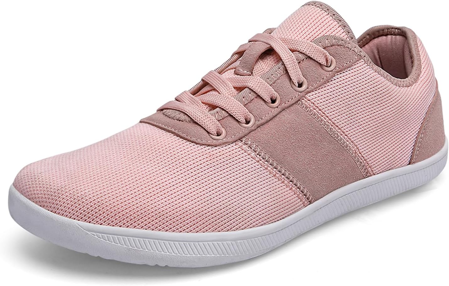 

Кроссовки RUMPRA для мужчин и женщин с широкой пяткой, минималистичные босоножки с нулевым перепадом, гибкие, легкие, для ходьбы и повседневной носки, розовый