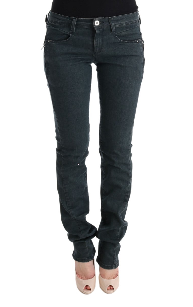 

Классические женские джинсы Costume National Chic Superslim, серый