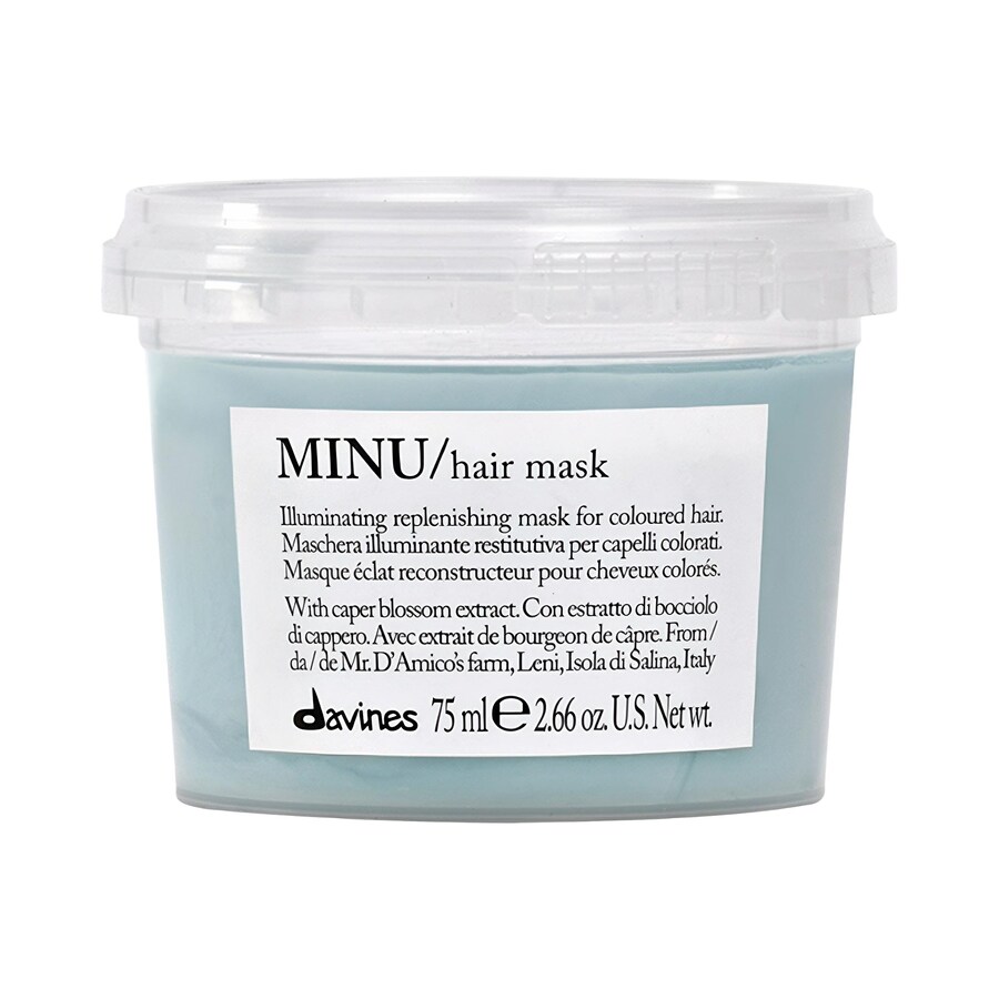 

Маска для волос MINU для окрашенных волос Davines, 2.66 oz/75 ml