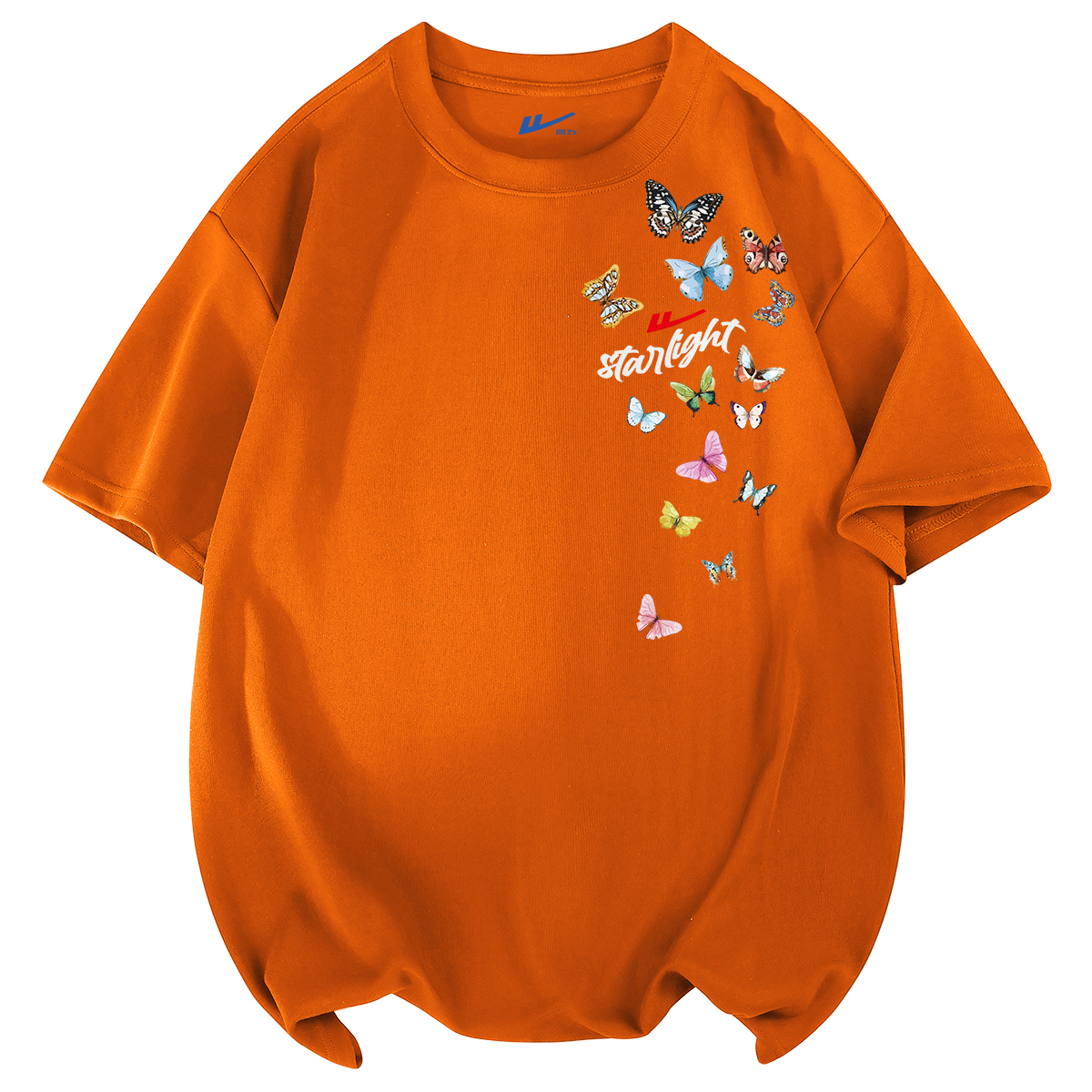 

Футболка с рукавом дроп-шоулдер женская WARRIOR, оранжевый (heavyweight and 100% cotton)