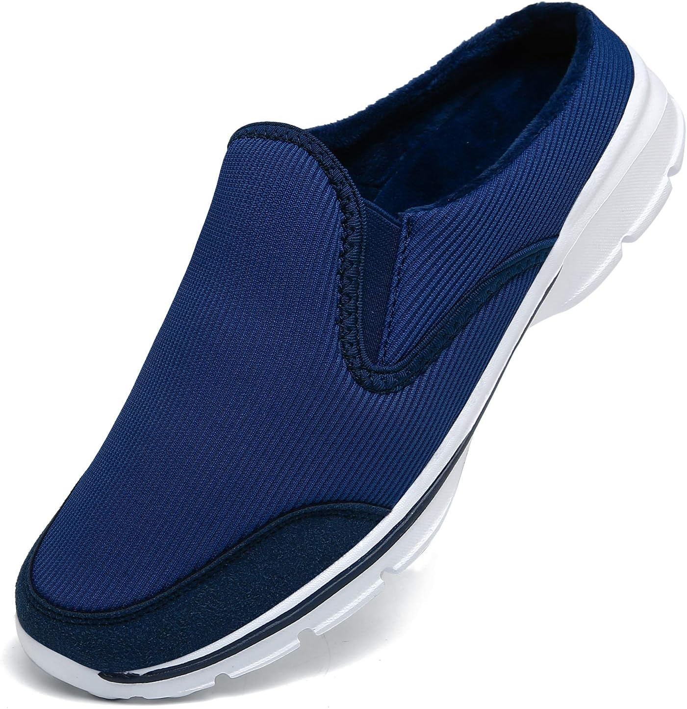 

Унисекс тапочки INMINPIN, повседневные сабо для дома, удобные туфли без застежки, подходящие для ходьбы, с противоскользящей подошвой для мужчин и женщин, синий