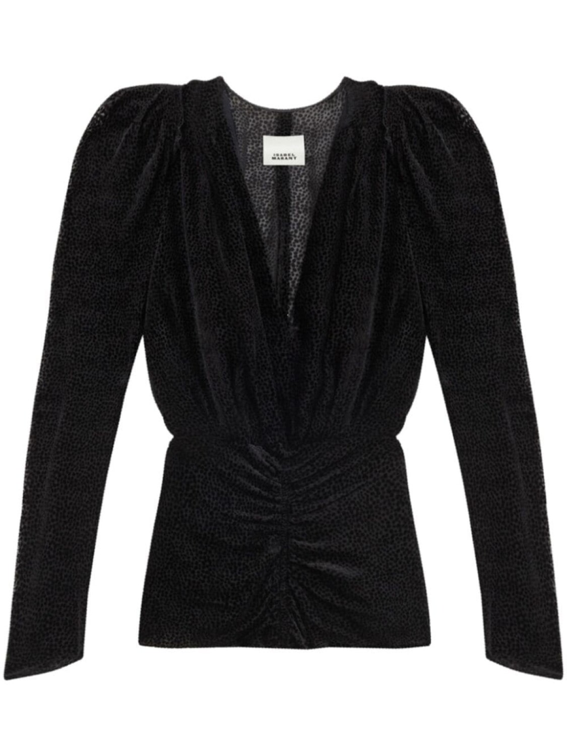 

ISABEL MARANT блузка Marlin, черный