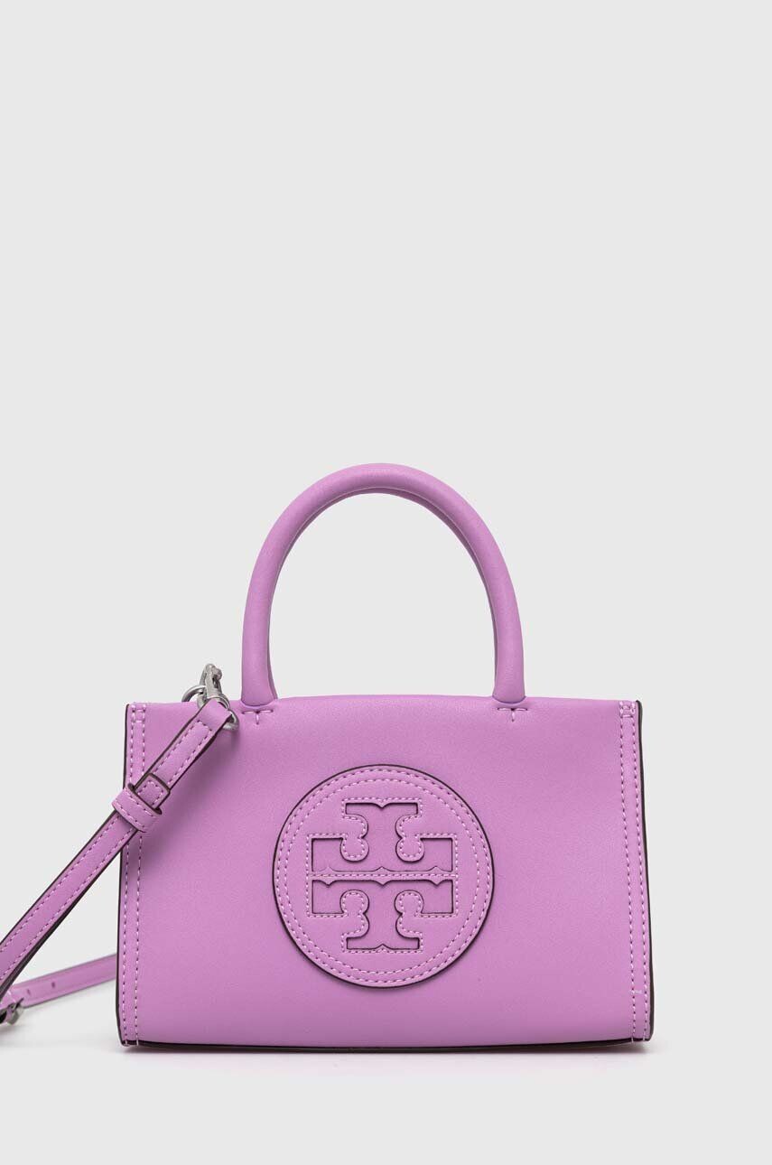 

Сумочка Ella Bio Mini Tote - Яркий аметист Tory Burch, фиолетовый