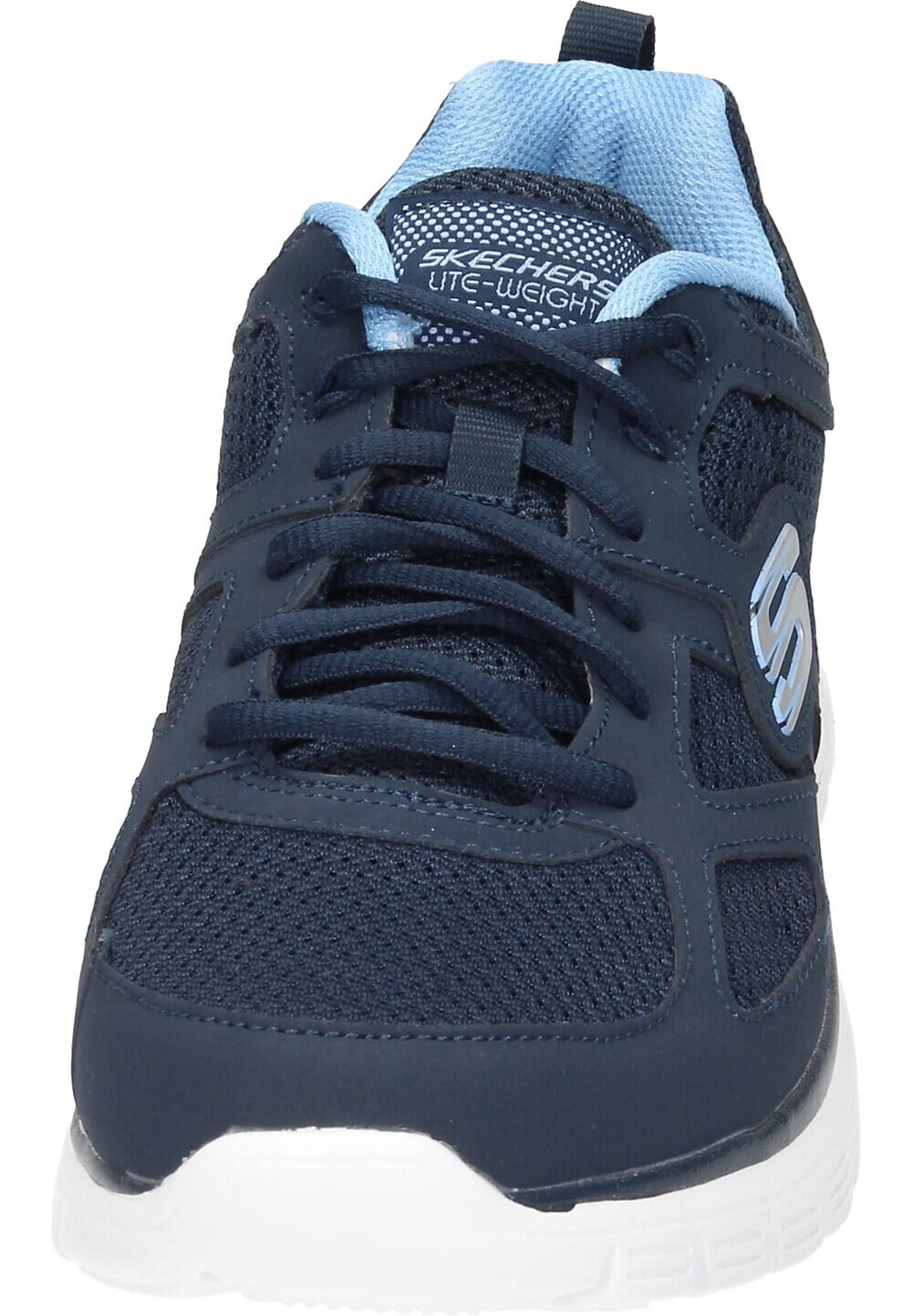Кроссовки Skechers Burns Agoura, темно-синий/светло-голубой — фото 3