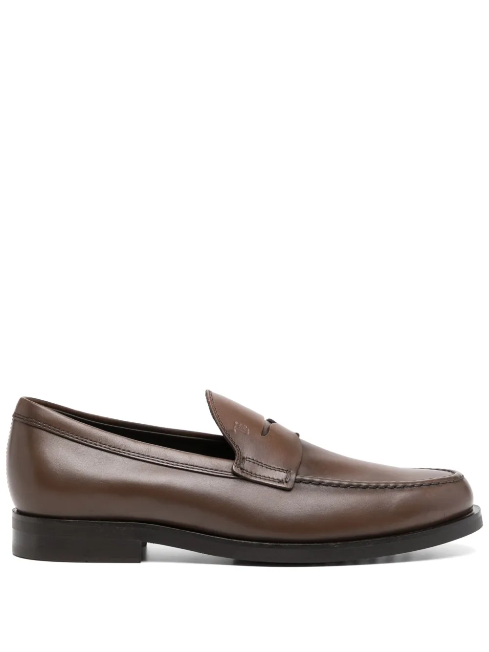 

Кожаные лоферы Tod'S, коричневый