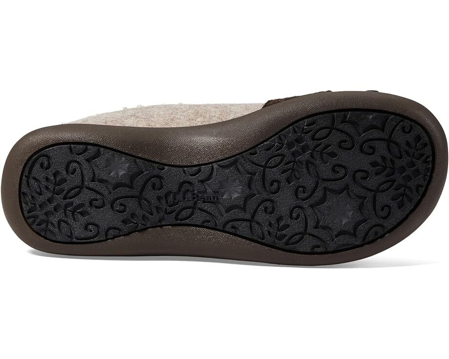 Тапочки L.L.Bean Daybreak Scuffs Motif, цвет Taupe/Chocolate Dog — фото 3