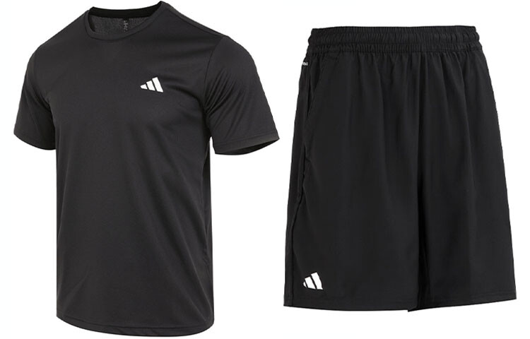 

Adidas Мужская повседневная спортивная одежда, Черный