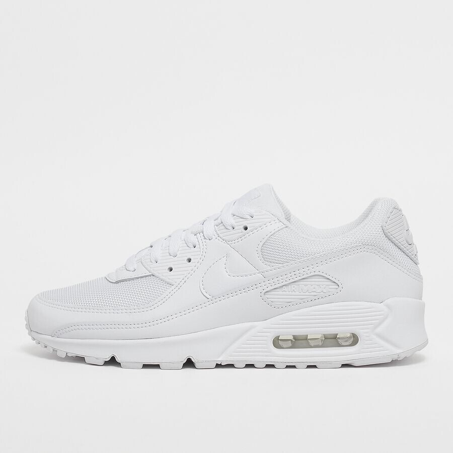 

Кроссовки Air Max 90 NIKE, цвет white/white/white/wolf grey