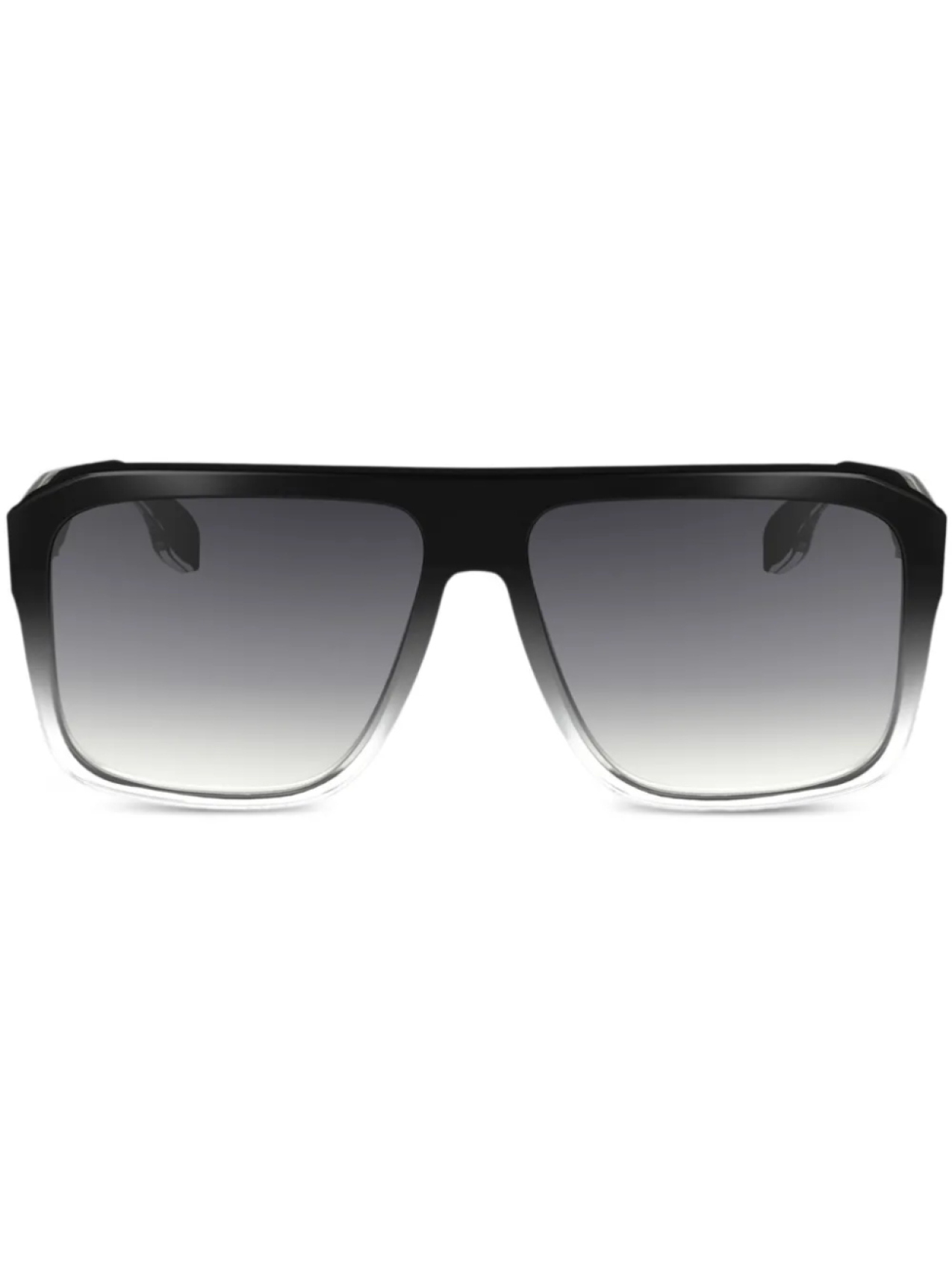 

Victoria Beckham Eyewear солнцезащитные очки в квадратной оправе, черный