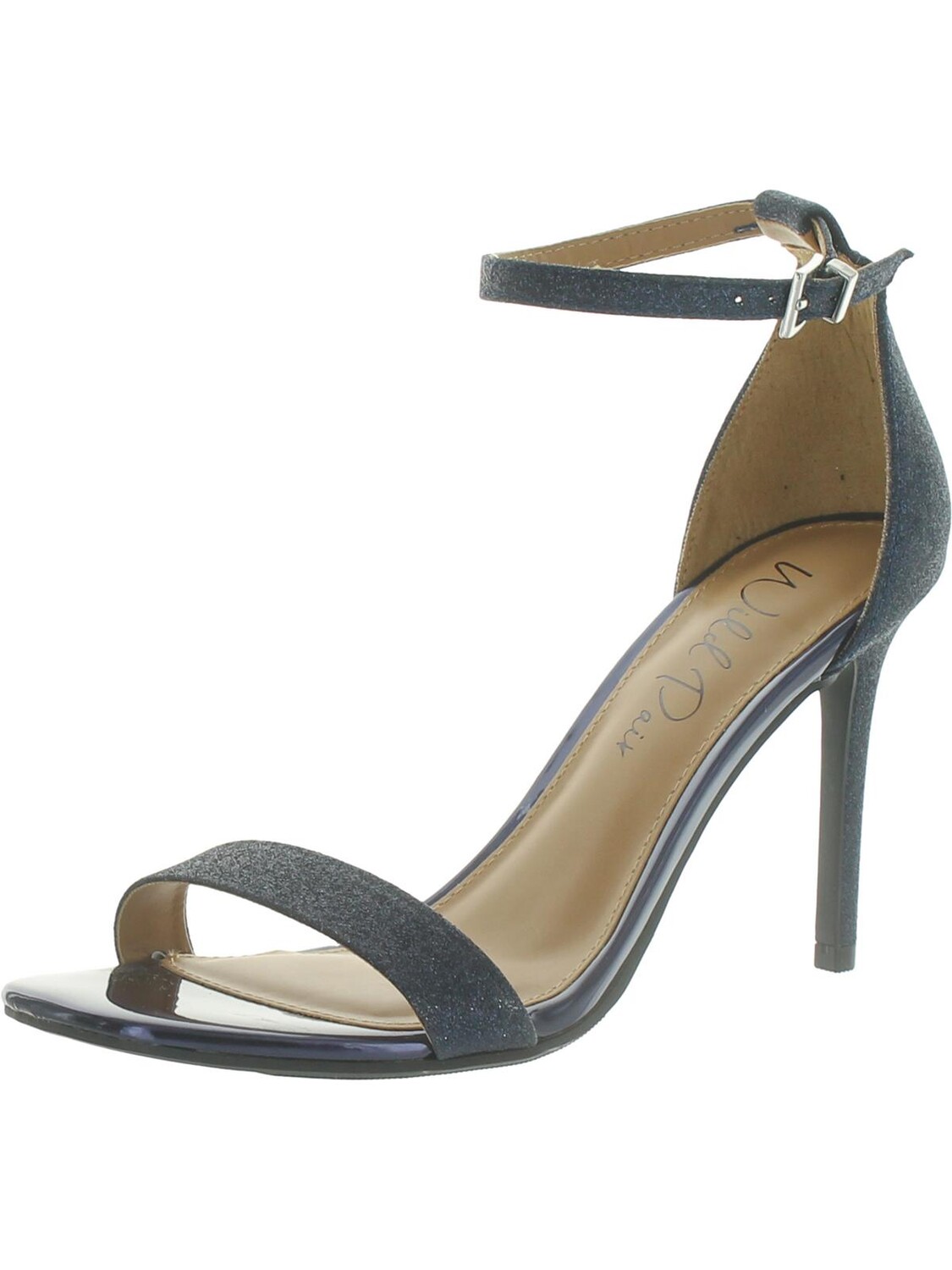 

Женские босоножки на каблуке с блестками Bethie 2 Wild Pair, цвет Navy Glitter