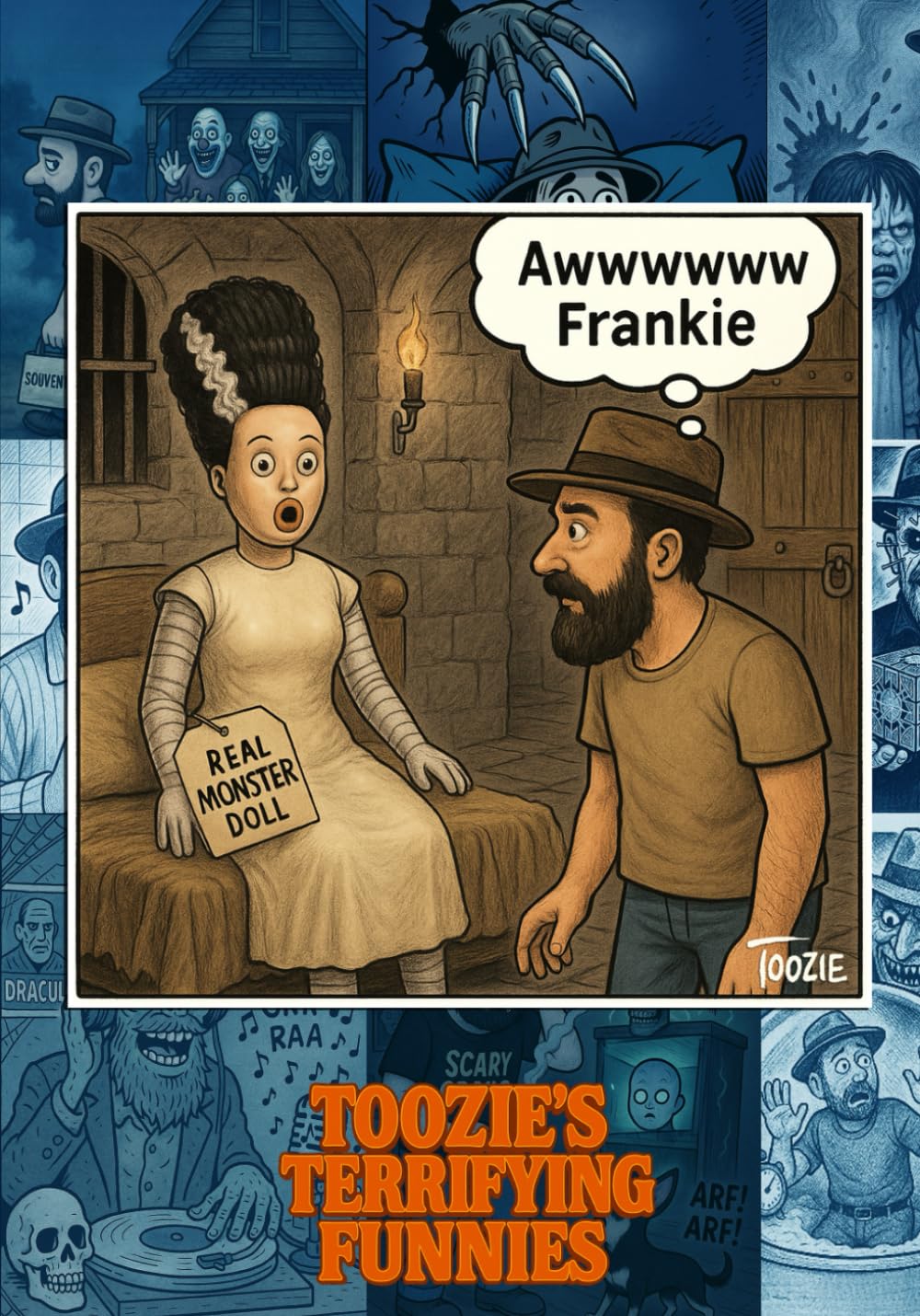 

Toozie's Terrifying Funnies Lined Notebook: Bride of the Monster Doll (Independently published)