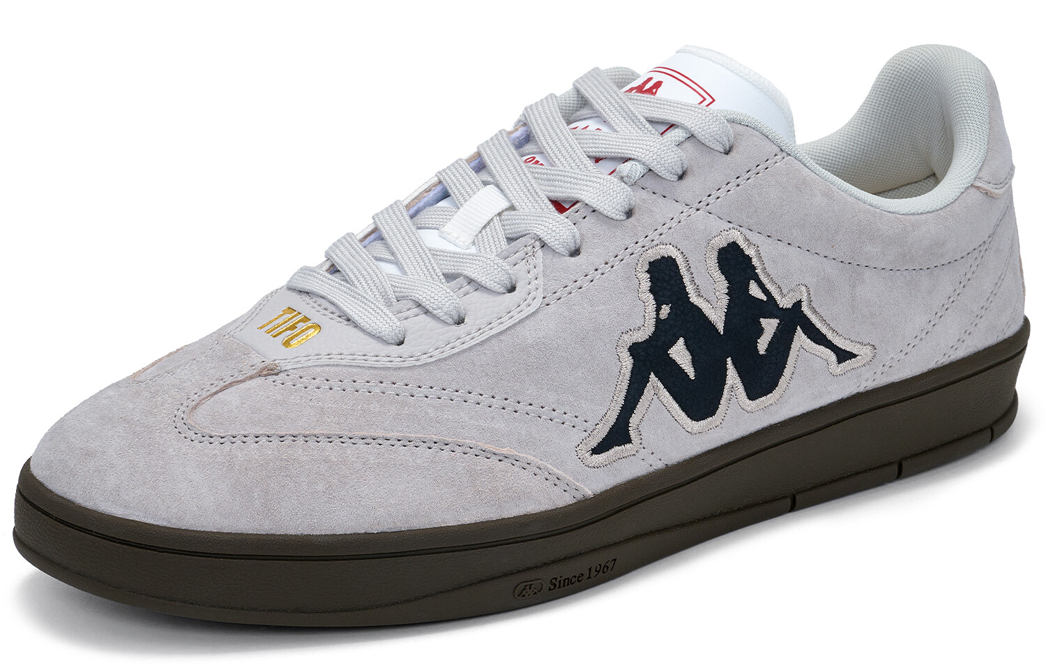 Кроссовки Kappa Tifo Skateboarding Shoes Unisex Low-top Black, серый — фото 3
