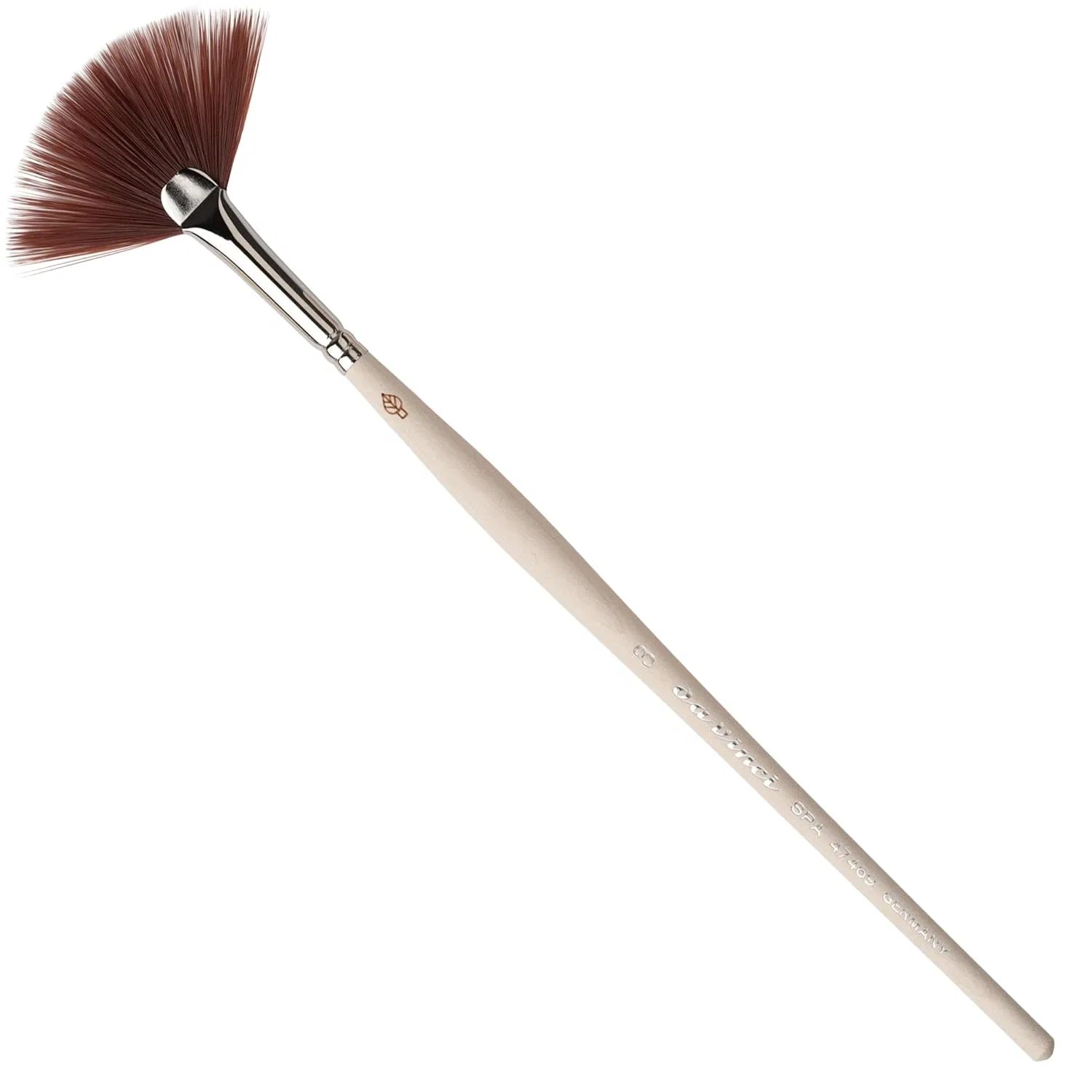 Веерная кисть da Vinci MASK FAN BRUSH для масок и пилингов Da Vinci