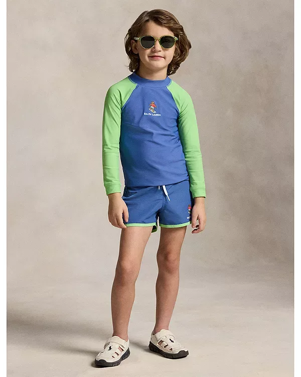 Плавки Polo Bear - для маленького ребенка Ralph Lauren, Blue — фото 2