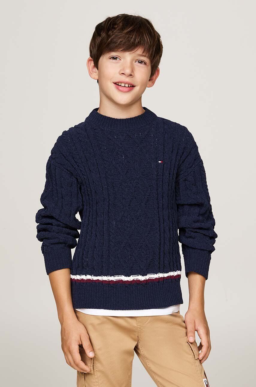

Детский свитер Tommy Hilfiger, темно-синий