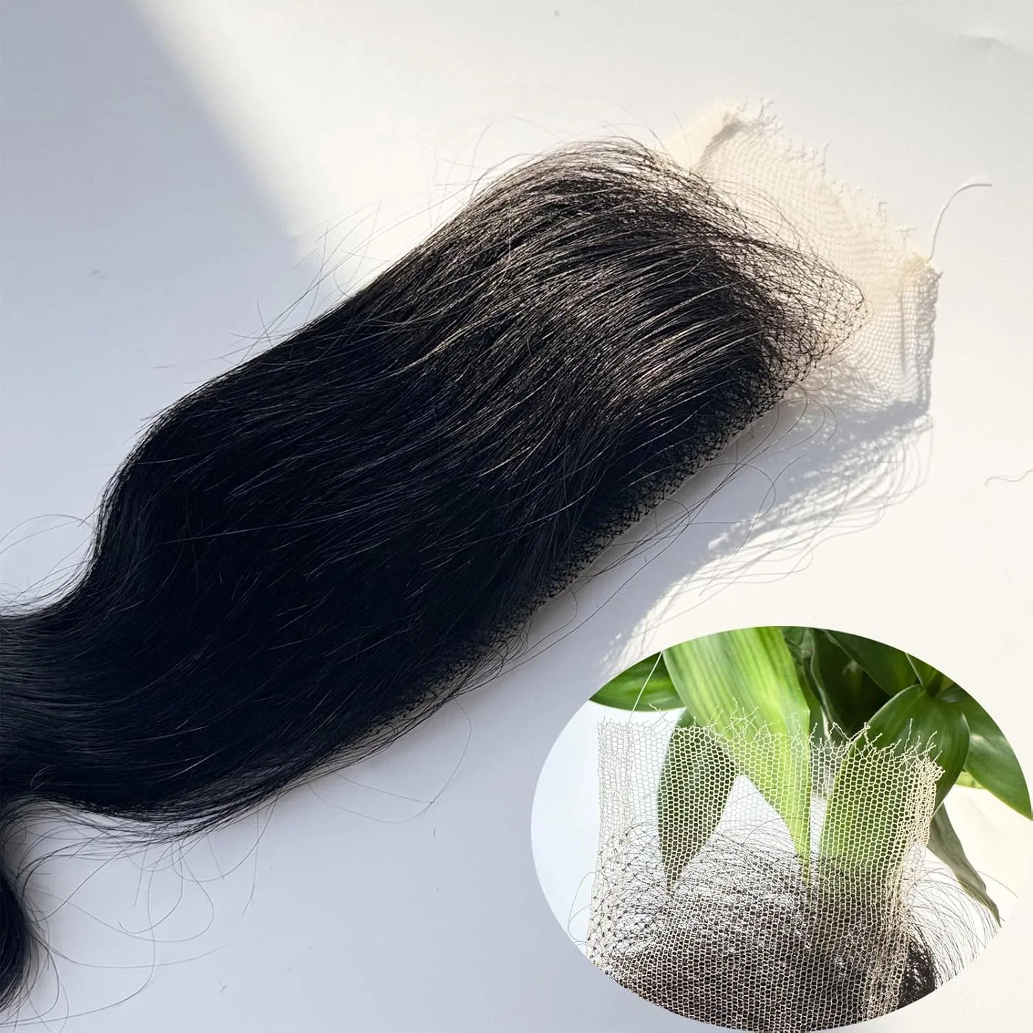 Накладка на кружевной основе из натуральных волос 2 x 6 HD Swiss Lace Deep Part Body Wave Barcupley, 2X6 Hd Lace Closure Body Wave Natural Black — фото 2