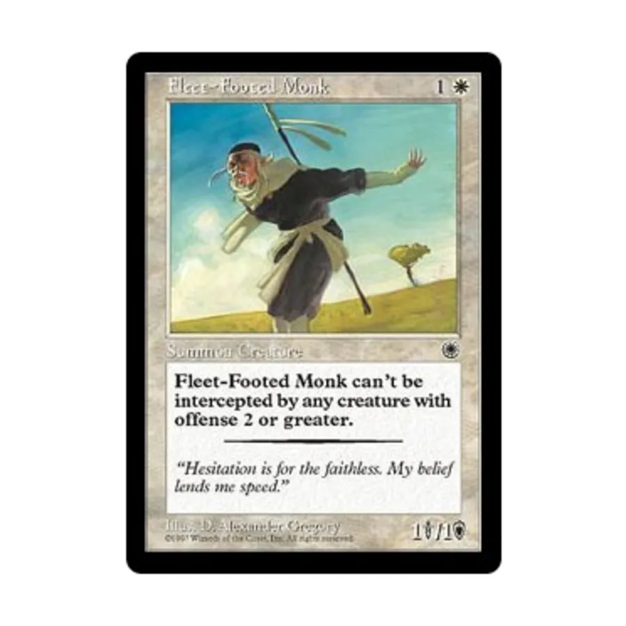 

CCG Быстроногий монах (клавиша C), MTG - Portal
