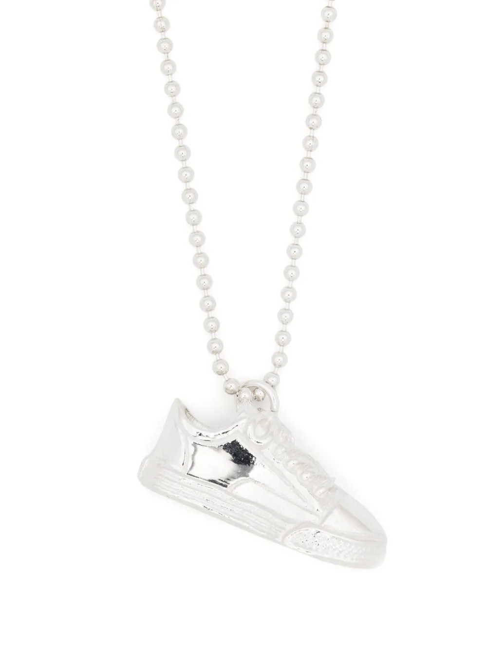 

Колье Sneaker Maison Mihara Yasuhiro, серебяный