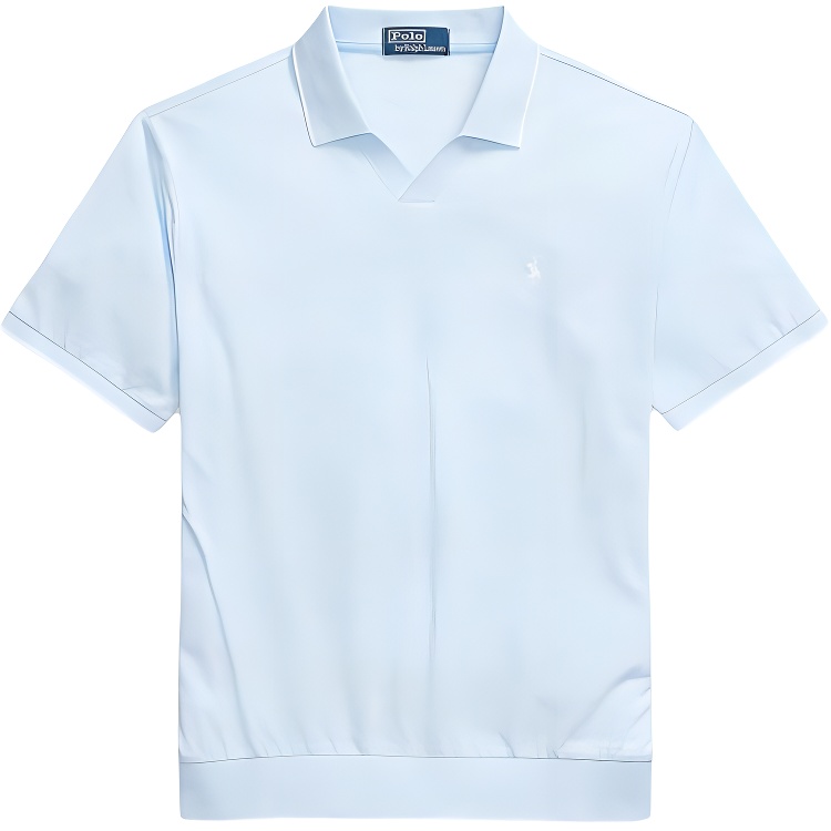 

Джаккардовая поло Polo Ralph Lauren, синий