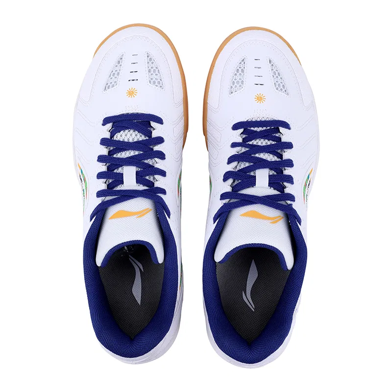 Кроссовки для настольного тенниса Hawkeye 3.0 PRO Li-Ning бело-синие — фото 4