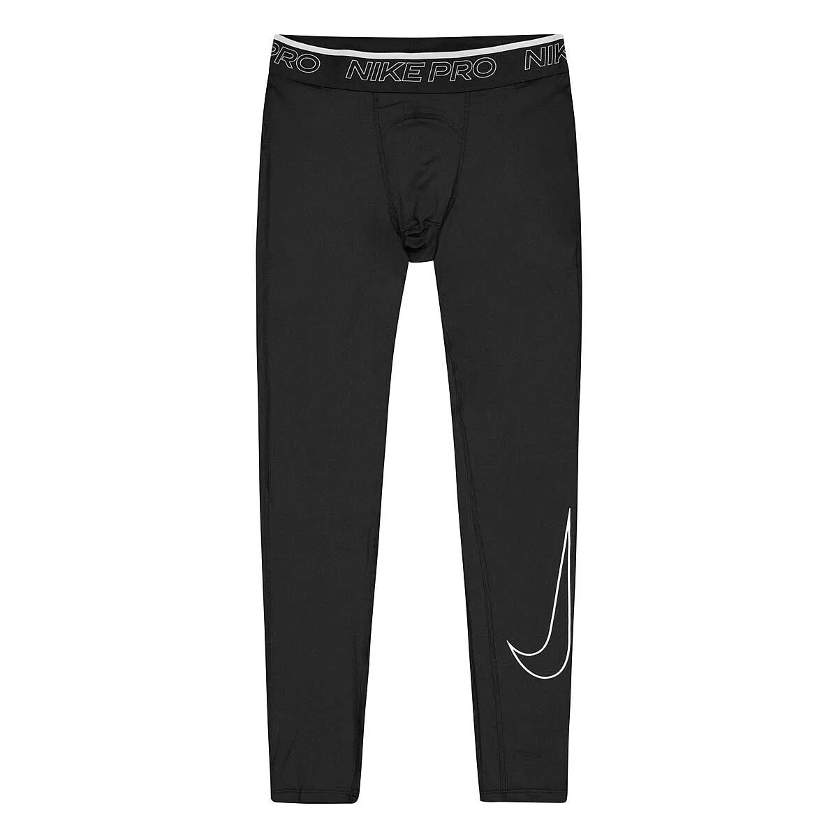 

Тайтсы NP Dri-Fit Nike, черно-белый