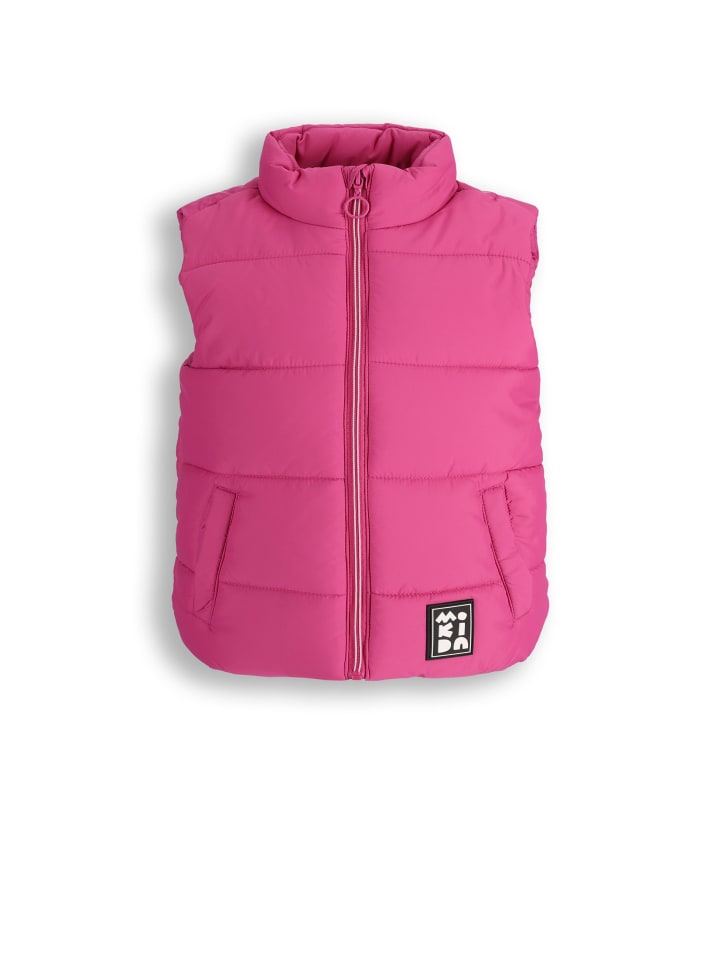 

MOKIDA Стеганый жилет розового цвета