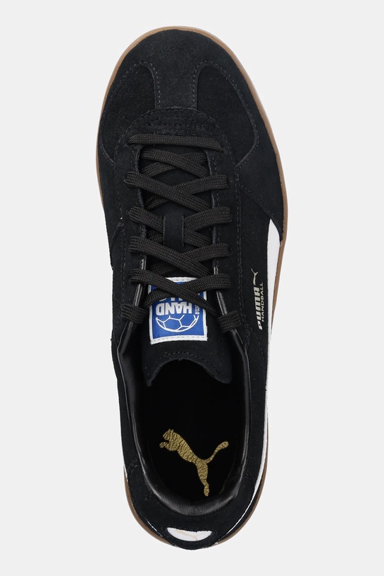 Замшевые кроссовки Handball Puma, черный — фото 4