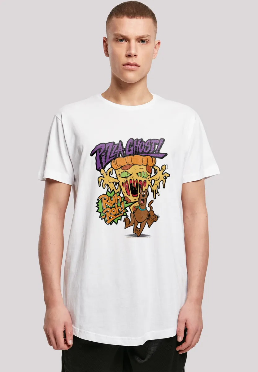 

Футболка F4NT4STIC "Scoby Doo Pizza Ghost" Принт, белый