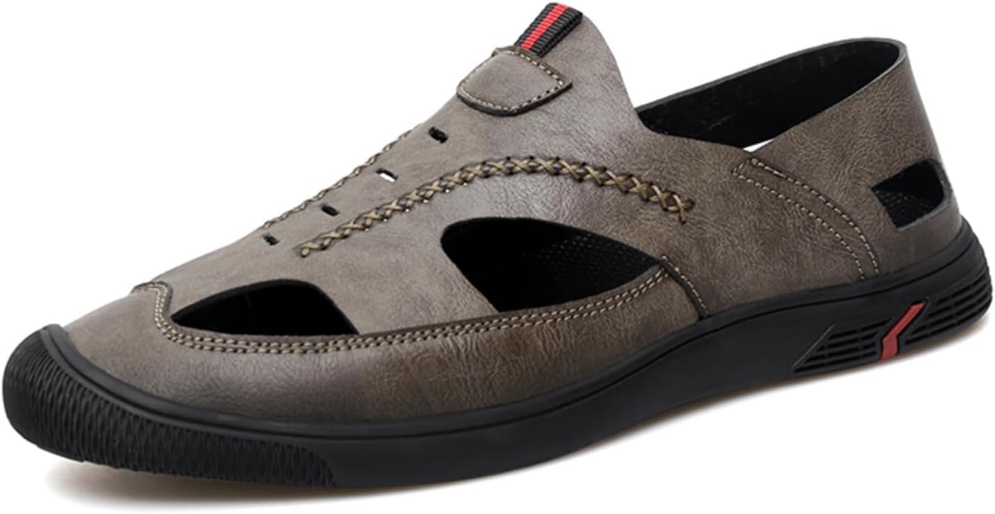 

Мужские модные спортивные сандалии, легкие и быстросохнущие, подходят для пляжа, бассейна и прогулок на свежем воздухе Aokisx, хаки