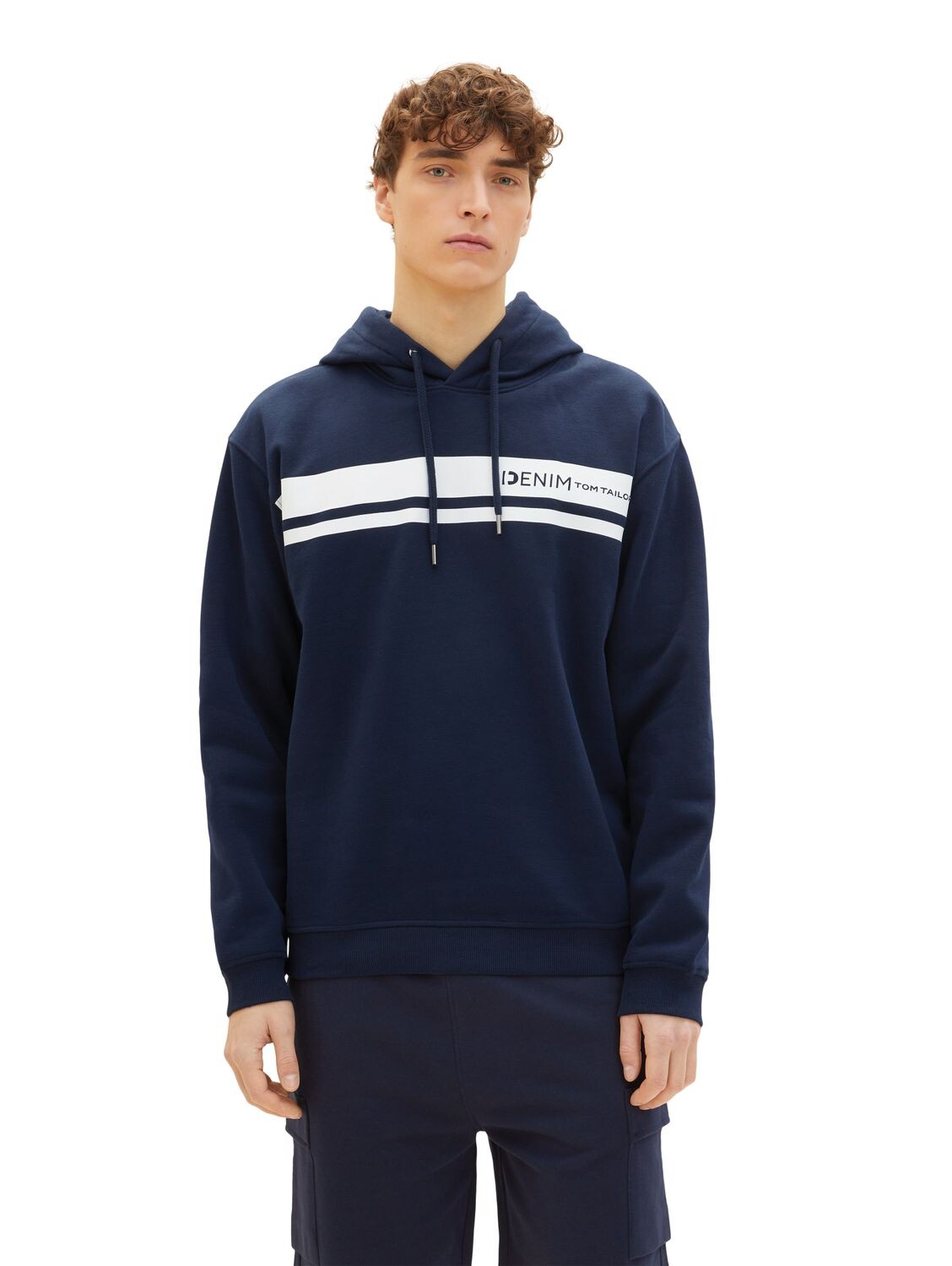 

Толстовка TOM TAILOR Denim PRINTED, синий