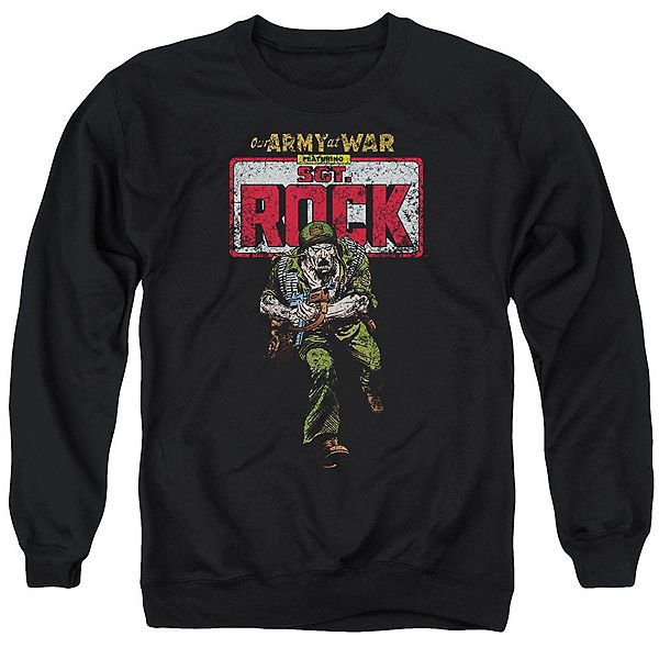 

Толстовка Sgt Rock Adult Crewneck DC Comics Licensed Character