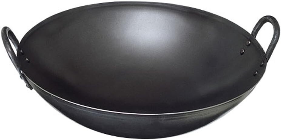 

Shimamoto Seisakusho KS02-D2710 Железный вок, Аджичитэцу, 10,6 дюймов (27 см) HOKURIKUALUMI, Black (Black 19-3911Tcx)
