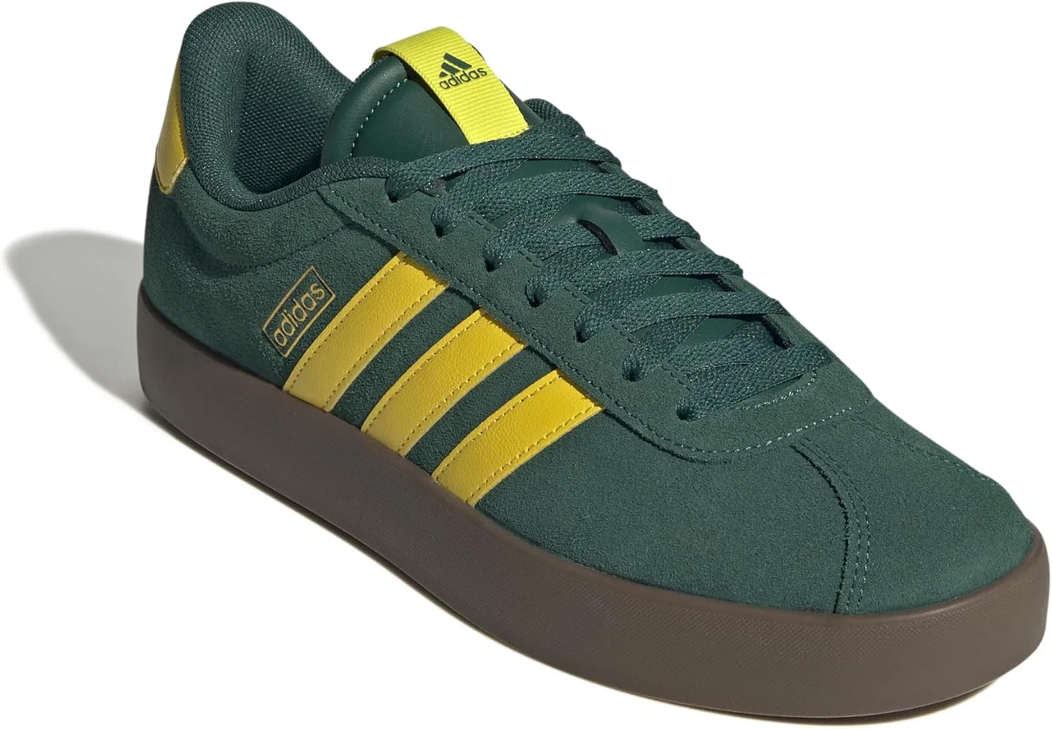 Мужские кроссовки Adidas Vl Court 3.0, Collegiate Green Yellow Gold Metallic — фото 3