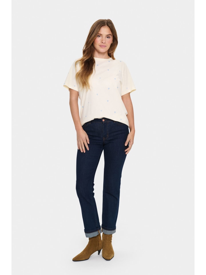 

Футболка DagniSZ Loose Fit в цвете Ice Airy Hearts SAINT TROPEZ