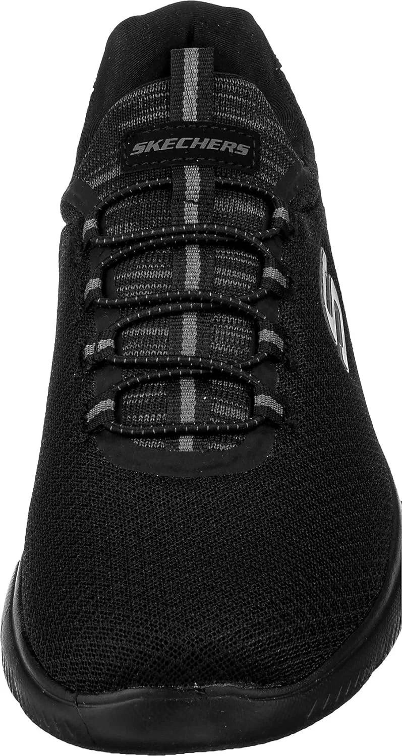 Мужские кроссовки Skechers Summits 233049, Black Mesh Trim — фото 3