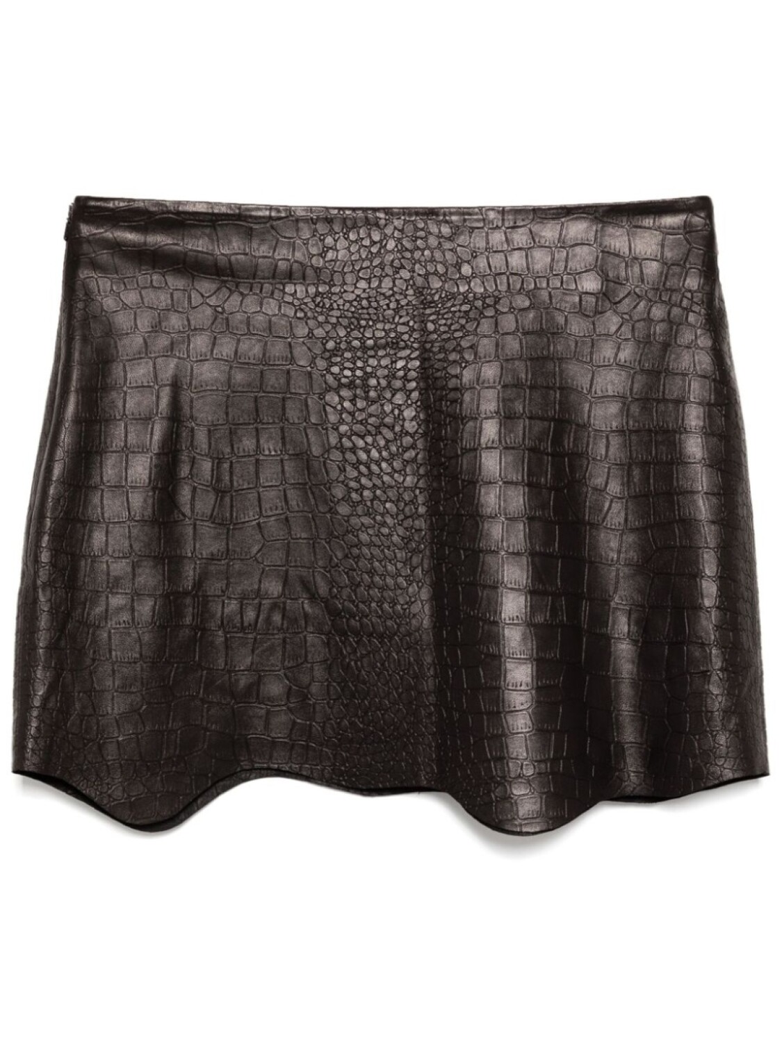 

Юбка с тиснением Cynthia Rowley, черный