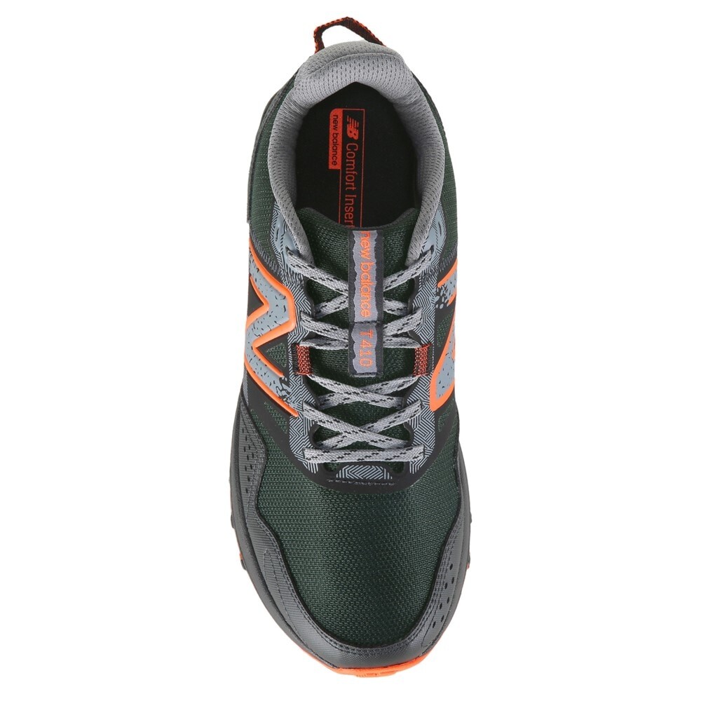 Мужские кроссовки New Balance 410 V8 X-Wide для трейлраннинга, черный — фото 4