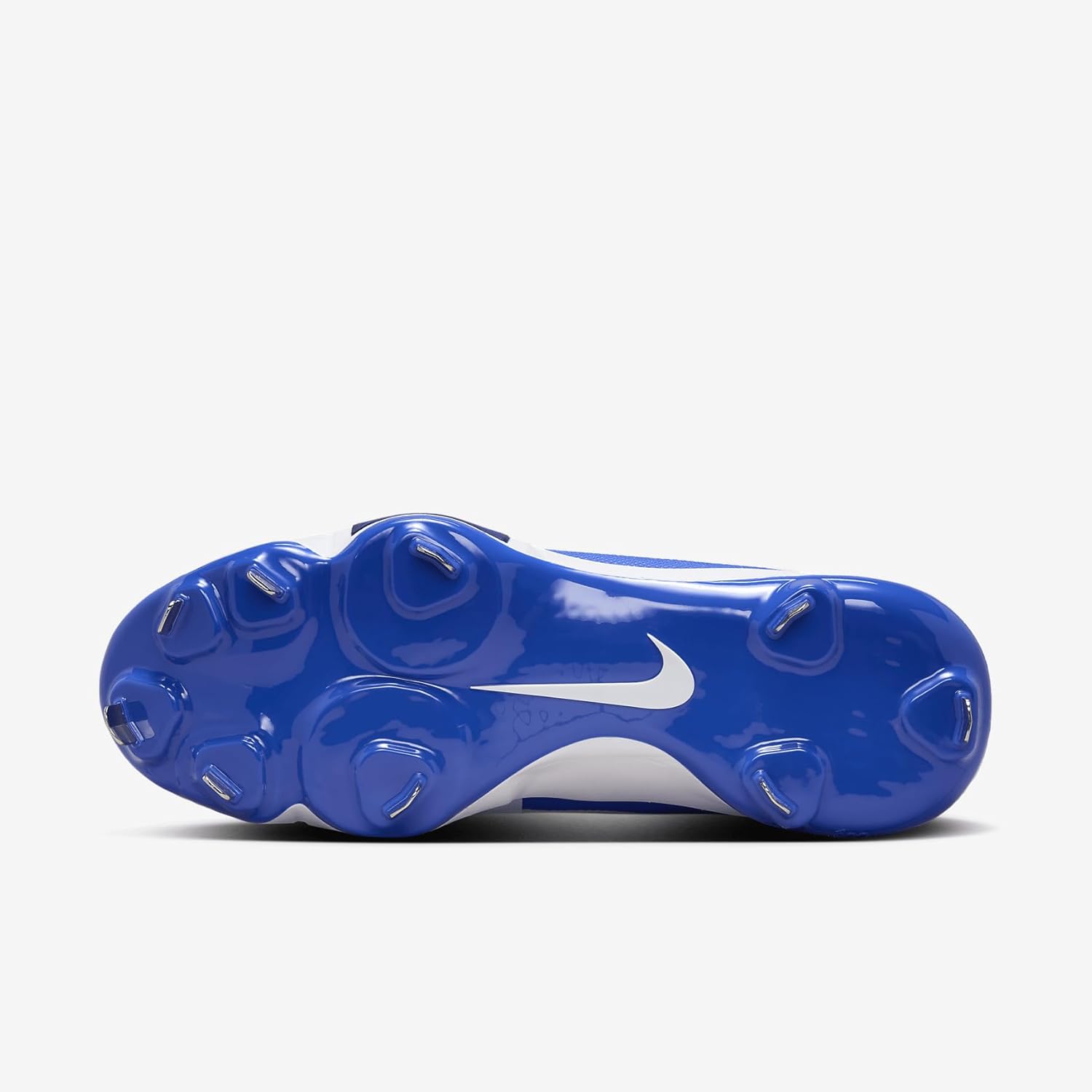 Бейсбольные бутсы Nike Force Zoom Trout 9 Pro Low для мужчин, White/Midnight Navy/Hyper Royal — фото 2