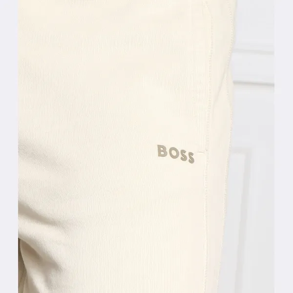 Спортивные брюки Sefadelong стандартного кроя Boss, бежевый — фото 4