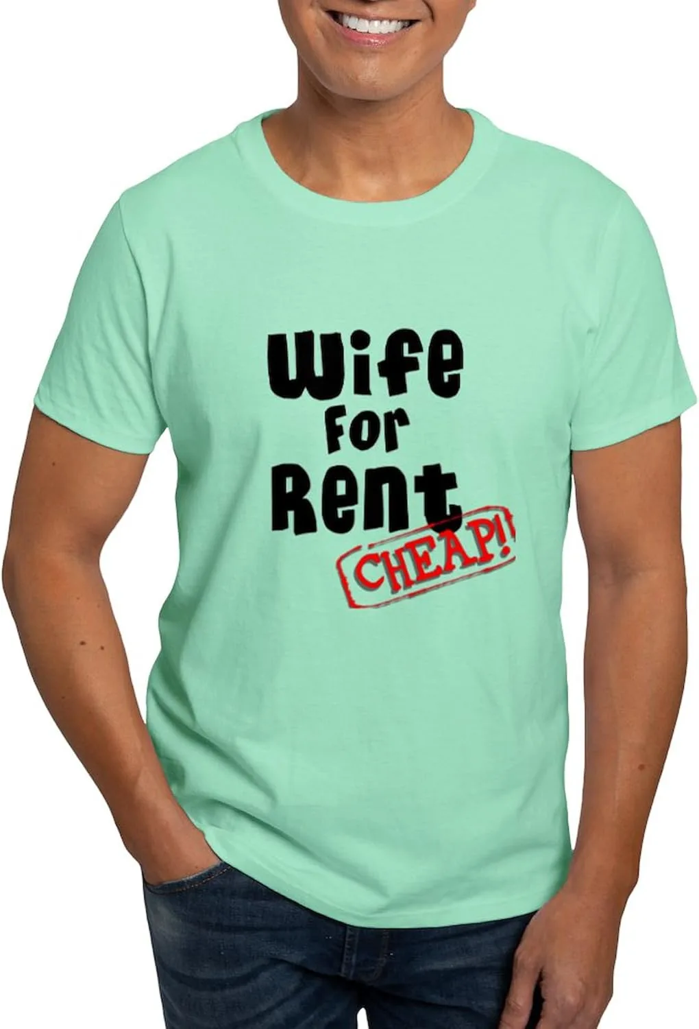 

Футболка мужская Wife for Rent, 100% Cotton, Classic Graphic White CafePress