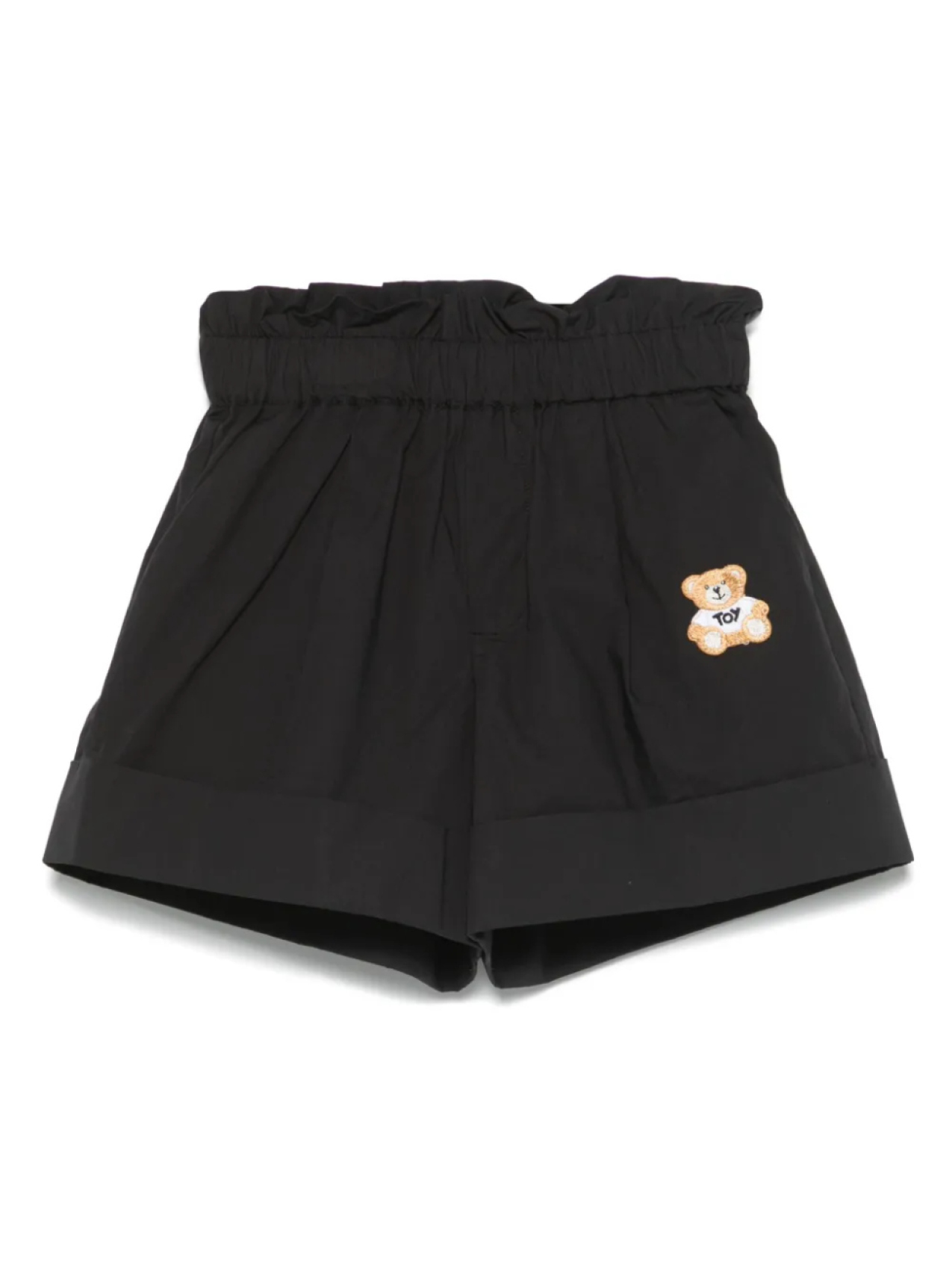 

Moschino Kids шорты Teddy Bear, черный