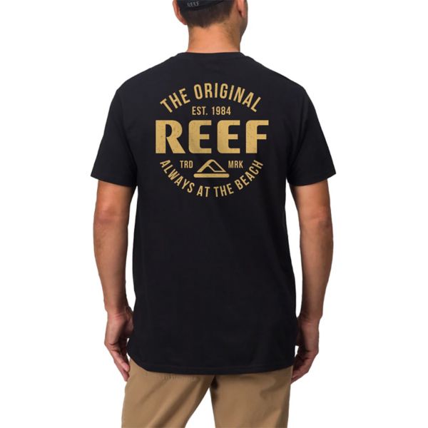 

Мужская футболка с принтом Velocet Reef, черный