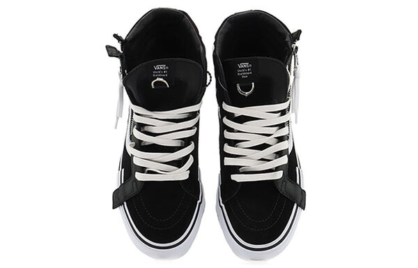Кроссовки end. x mastermind japan x sk8-hi 'black' Vans, черный — фото 4