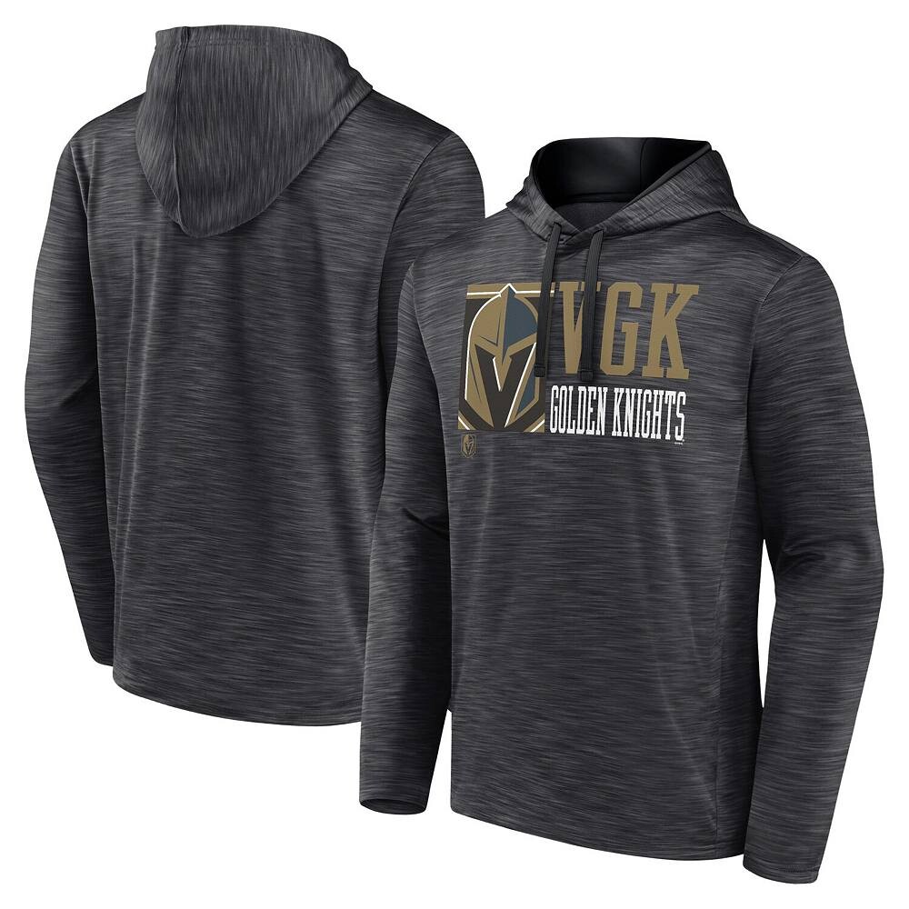 

Мужской темно-серый пуловер Fanatics Vegas Golden Knights Never Quit с капюшоном Fanatics Brands - White Label, цвет Lvk Charco